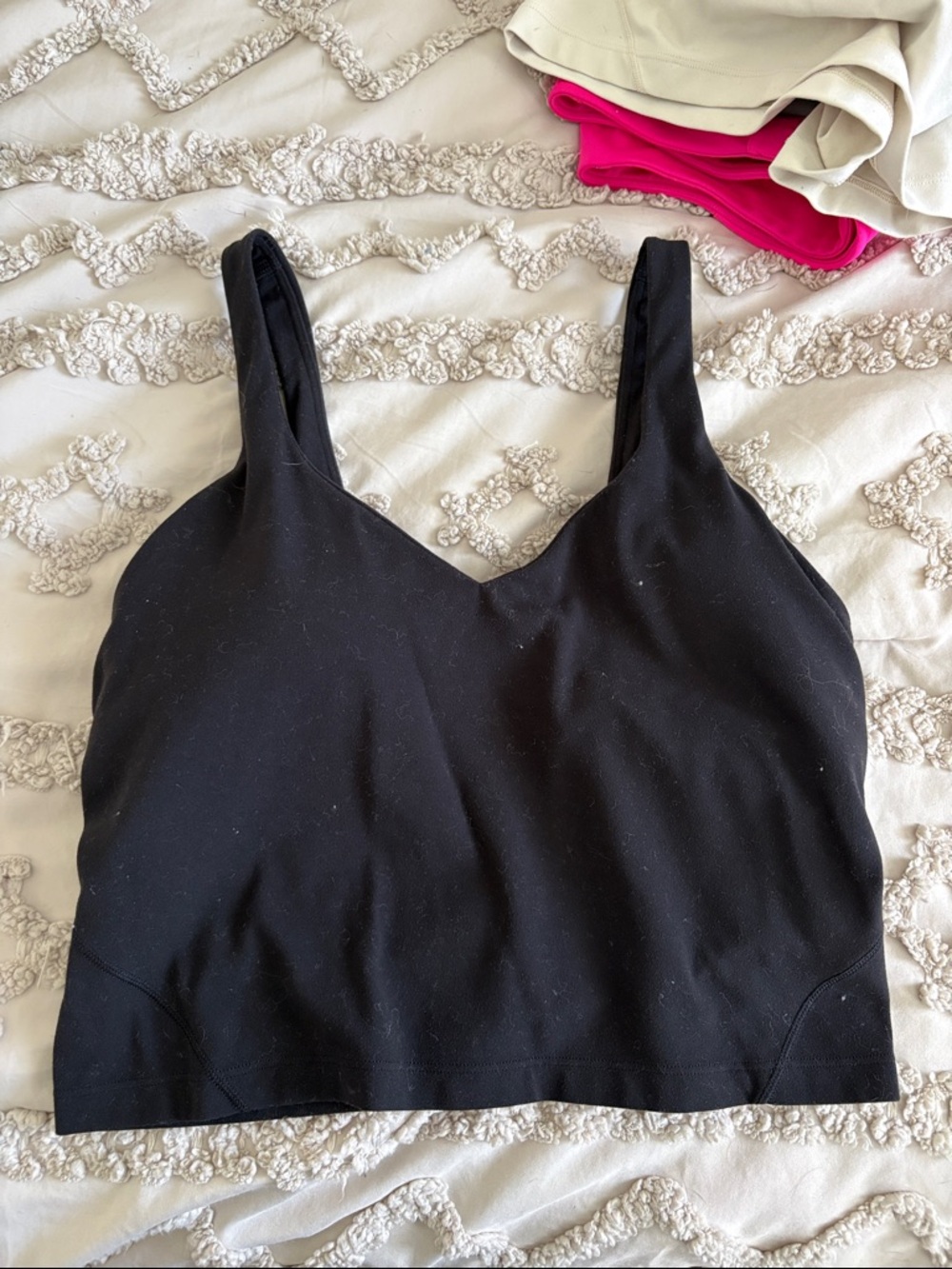 lululemon athletica Black Women’s Cropped Camisole